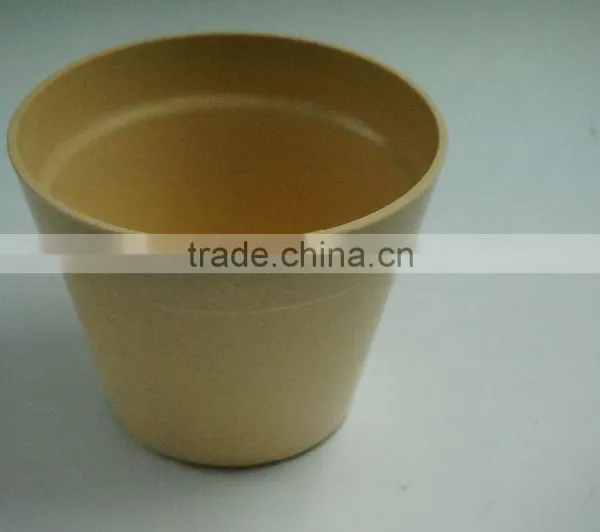 Eco Friendly Bamboo Fibre Plant Fiber Flower Pot photo-6