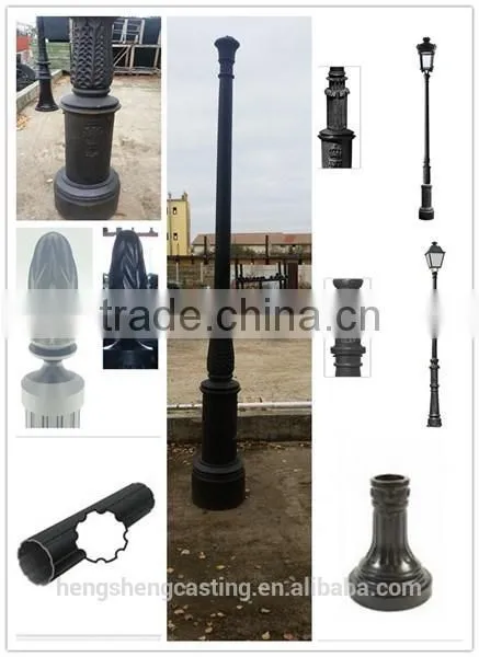 2014 Popular Antique Cast Iron Outdoor Lighting Pole photo-5