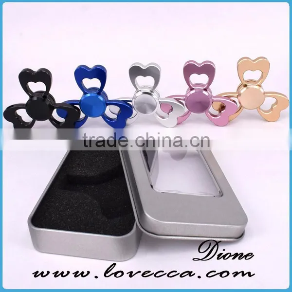 New Arrival Colorful Mini Alloy Fidget Hand Spinner Toy Fingertips Gyro With High Speed photo-4