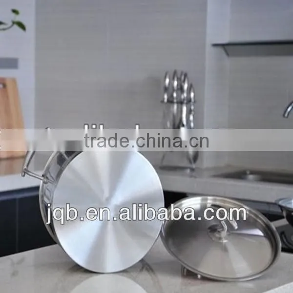 Stainless Steel Induction Bottom Soup Pot 24cm photo-6