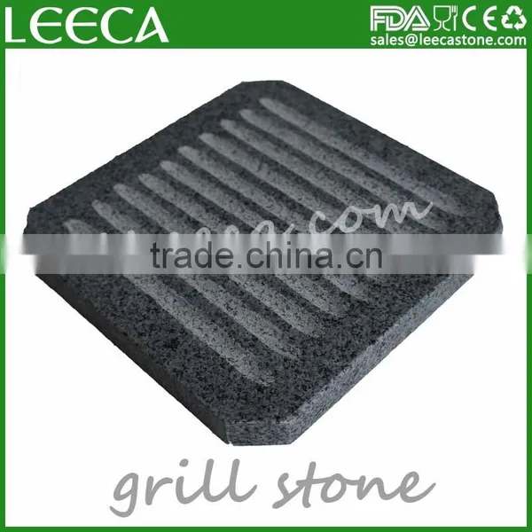 Hot Basalt Stone Cooking for Restaurant, Stone Cooking, Wholesale Lava Cooking Stone Pan photo-3
