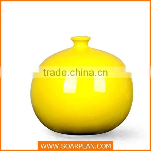 Party Ornaments Fiberglass Round Flower Vase photo-3