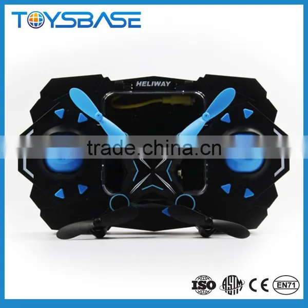 Pocket Drone LED Light 6 Axle Gyro Headless Quadcopter Foldable RC FPV Race Drone photo-4