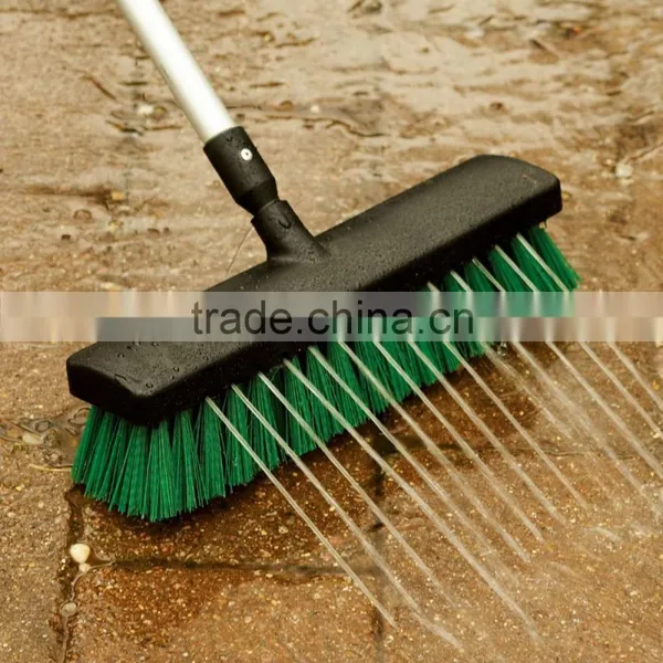 Long Handle Floor Cleaning Dust Brush, Water Flow Garden Cleaning Broom photo-2