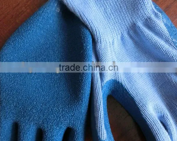 Big Polyester Cotton Liner Latex Gloves photo-3