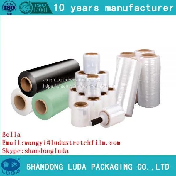 Factory Wholesale Anti Tear Machine LLDPE Plastic Protective Stretch Film photo-5