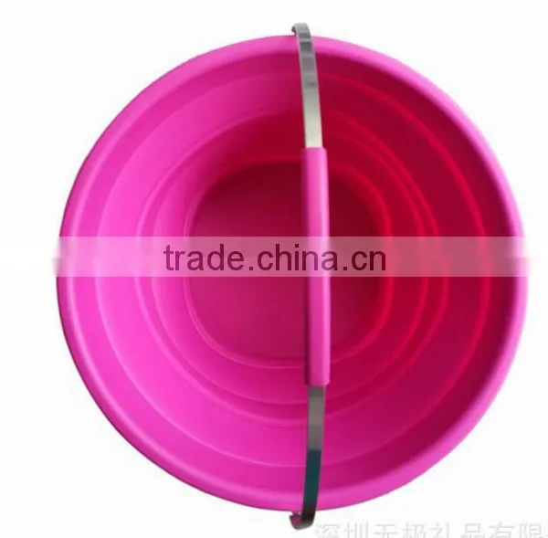 Silica Gel Folding Bucket photo-3