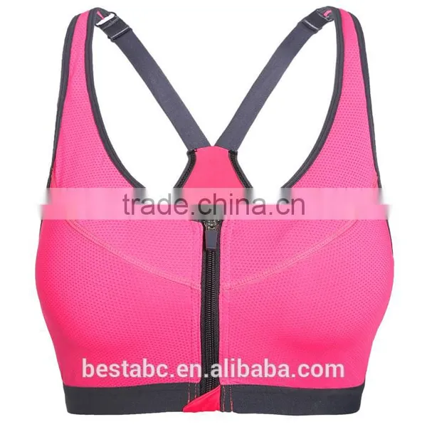 OEM Hot Selling High Quality Ladies Double Layers Seamless Sports Yoga Running Bra for Women Girls Underwear photo-6
