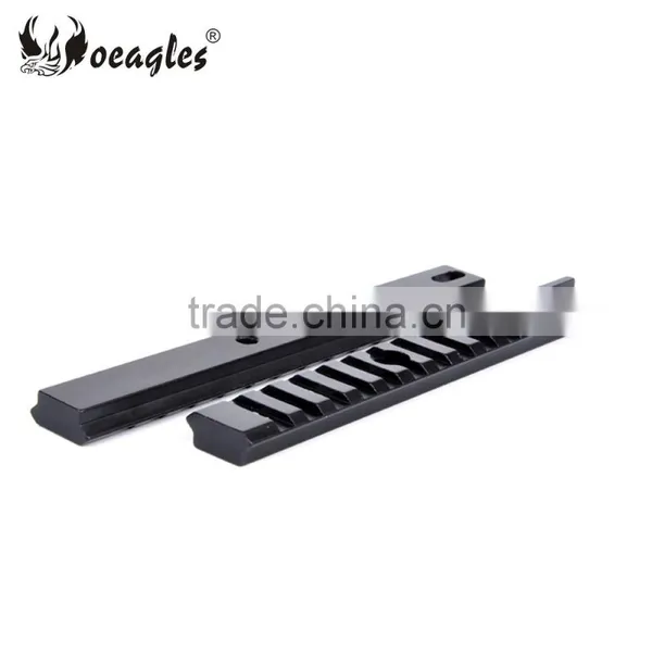 Oeagles D002 Picatinny Rail 21mm Rail for Rilfe Flashlight Scope Mount Weaver,1 Pair photo-2