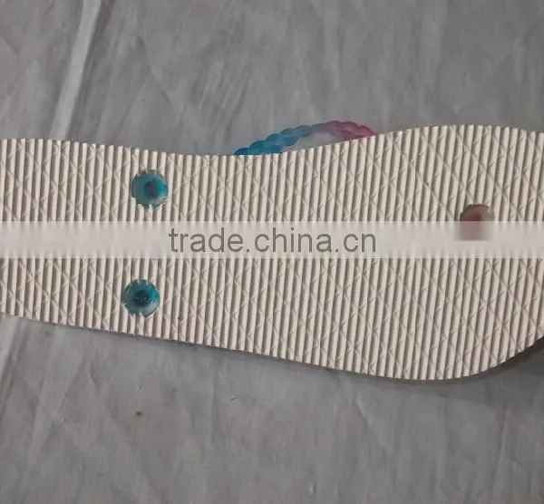PE Colorful Printing Lady Flip Flop Beach Sandals Sandle Slipper photo-3