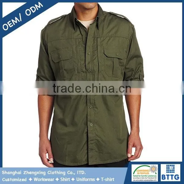 Shanghai Factory Supply Autumn/Fall Spring Tactical Shirt for Police Officer photo-5