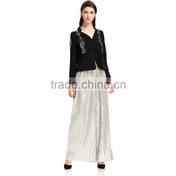 Domin Fashion Beading and Sequin Ladies Tops Latest Design photo-3