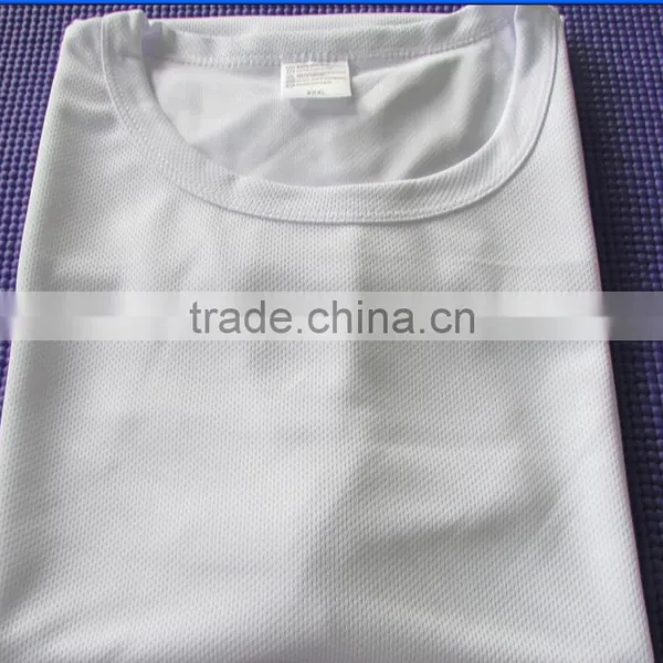 OEM Service 120g 100% Polyester O-neck T-shirt, Sports T-shirt Custom Wholesale photo-3