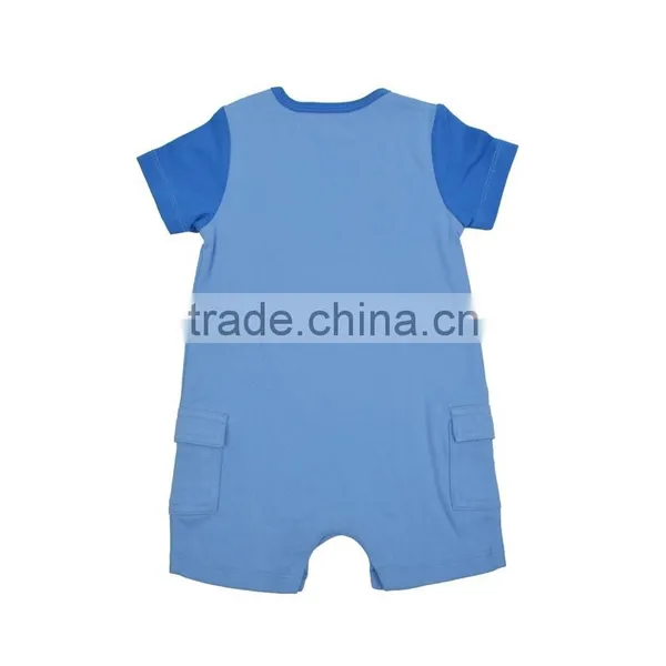 Dinosaur Pattern Baby Animal Romper Cotton Knitted Romper Bodysuit photo-2