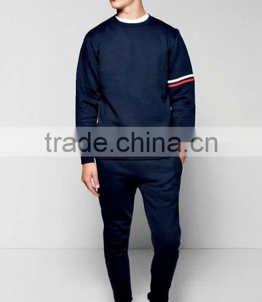 2016 Latest Gym Tracksuits Slim Fit Tracksuits Fitness Tracksuits Custom photo-4
