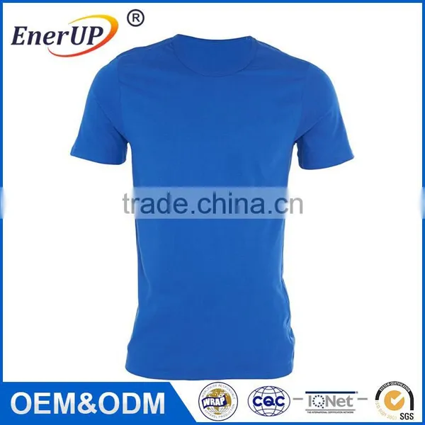 2016 Custom Wholesale Cooling Breathable Quick Dry Men t Shirt for Summer Season photo-3