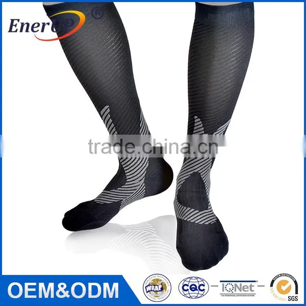 2017 Hot Selling Athletic Sports Compression Socks Custom Sport Socks Running Sock Wholesale photo-4