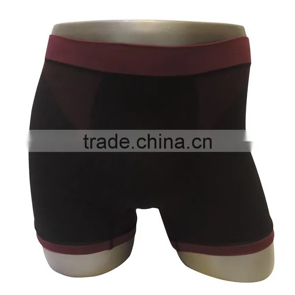 Hot Mans Underpanties Sexy Male Lingerie Mature Seamless Basic Mens Boxers photo-3