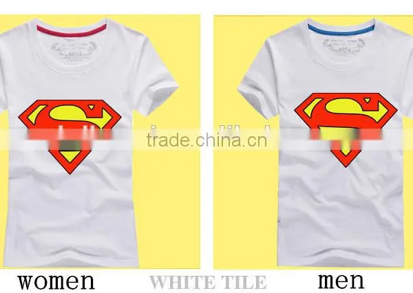 New Cheap Wholesale Pure Cotton Printed t Shirt for Couples photo-5