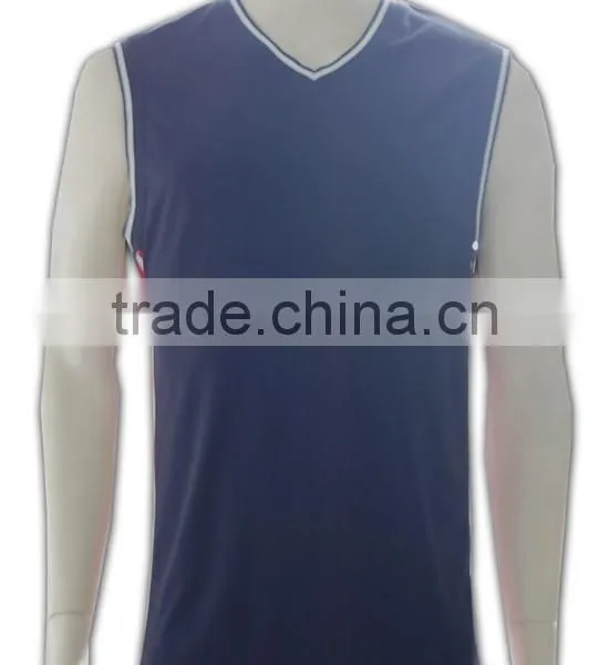 ISO 9001 Audit Factory Blank Tailored Wholesale V-neck Gym Vest photo-2