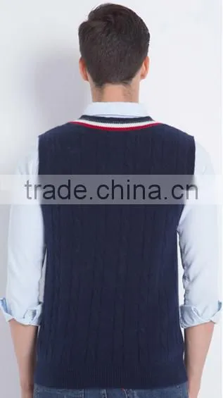 Hot Sale China Wholesale Vest Men Golf Sweater 2017 With Best Price photo-3