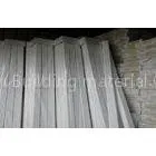 80*100mm Plastic PVC Rain Gutter , Rectangular / Square Downspouts