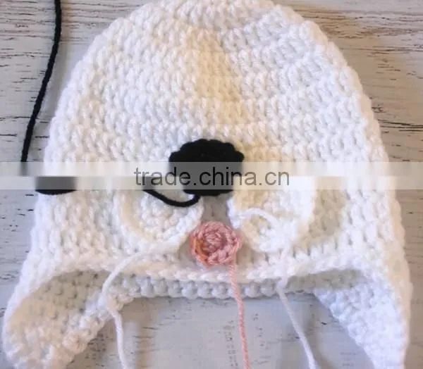 Hand Kitting Diy Crochet Dalmatian Dog Hat Kits photo-4