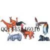 3D and Plane Puzzles of Dinosaurs