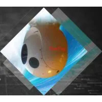 2 Axis 0.04mrad Accuracy Platform 640x512 75mm Lens UAV Thermal Imaging Camera System