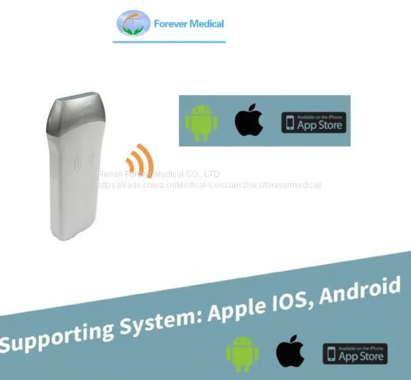 10MHz Apple Ios Android Wireless Ultrasound Probes Ultrasound Scanner photo-5