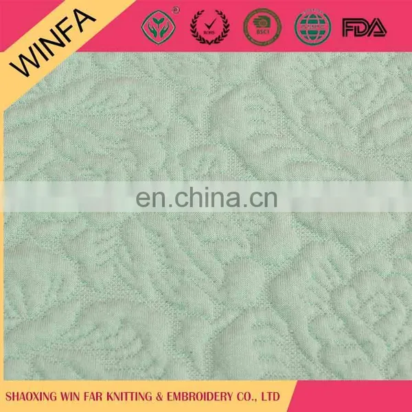 Latest Pattern Colorful Dyed Jacquard Jersey Knit Fabric Price photo-5