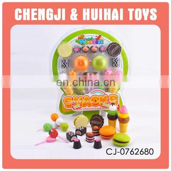 Mini Baby Cutting Wooden Toy Food