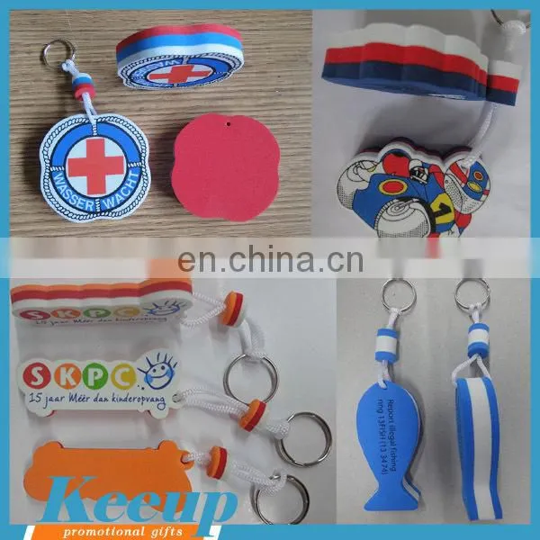 Hot-selling Custom Logo Printing Cheap Keychain Foam Floating Keychain photo-4