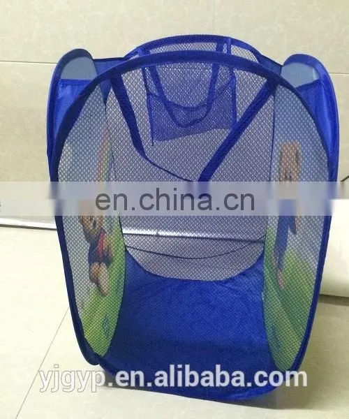 Cheap Customized Foldable Polyester Laundry Basket photo-3