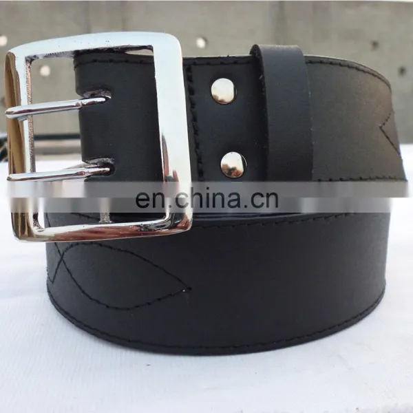 Leather Belt With Polyester Strap 2018