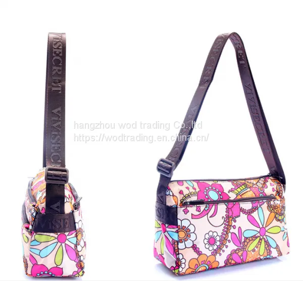 Waterproof Polyester Promotion Shoulder Bag With Long Shoulder