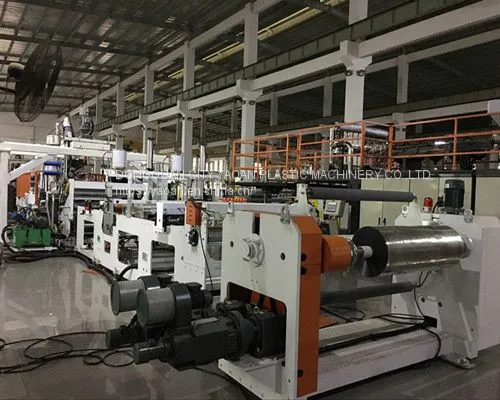 PET, PETG, PLA Sheet Extrusion Machine, No Yellow, Clear Sheet photo-2