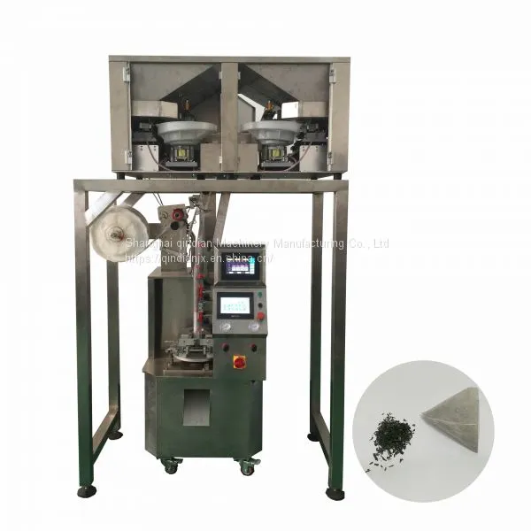 Triangle Wrapped Scented Tea Packing Machine, Combined Health Tea Packing Machine photo-5