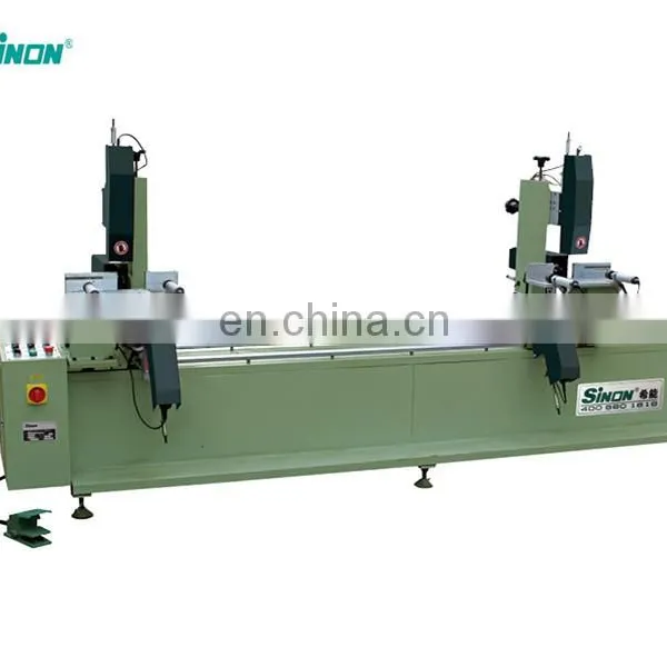 PVC Window Double Heads Three Axis Water Slot Routing Machinery photo-2