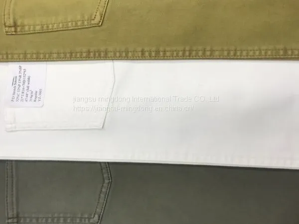 52%Cotton 32%Polyester 13%Rayon 3%Spandex Sateen Fabric photo-3