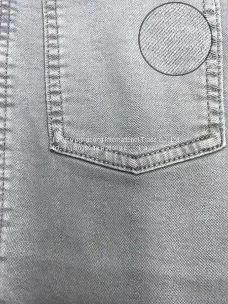 59%Cotton 39%Tencel 2%Spandex Double Weave Fabric photo-2