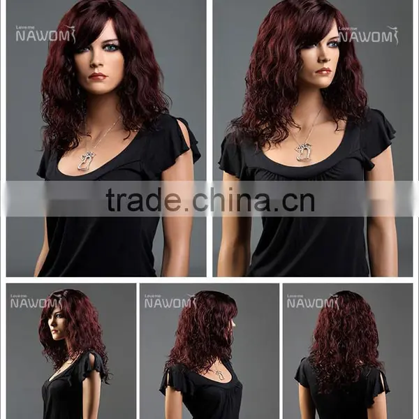 W3420 Fashion Cosplay Costume Wigs Long Curly Wigs Ladies Hair Wig photo-2