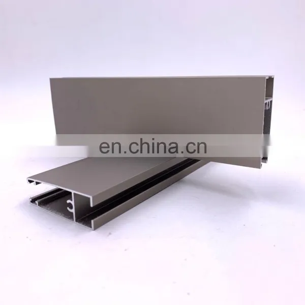 SHENGXIN China 6061 Aluminum Profile Extrusion Aluminium Curtain Rail Aluminium Frame for Cabinet photo-5