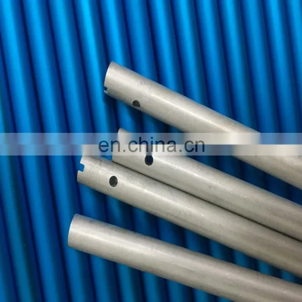 6063 t5 Aluminium Profile Anodised Factory / Blue Color Extruded Aluminium Profile / Aluminium Extrusion Tubes Square photo-3