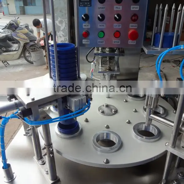 Rotary Mayonnaise Sauce/jelly Cup Automatic Filling and Sealing Machine Quality Choice photo-2