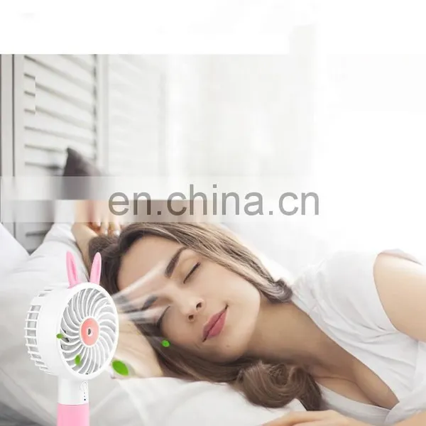 New Product Idea 2020 Hand-hold Outdoor Cool Misting Fan for Promotion Gift photo-2