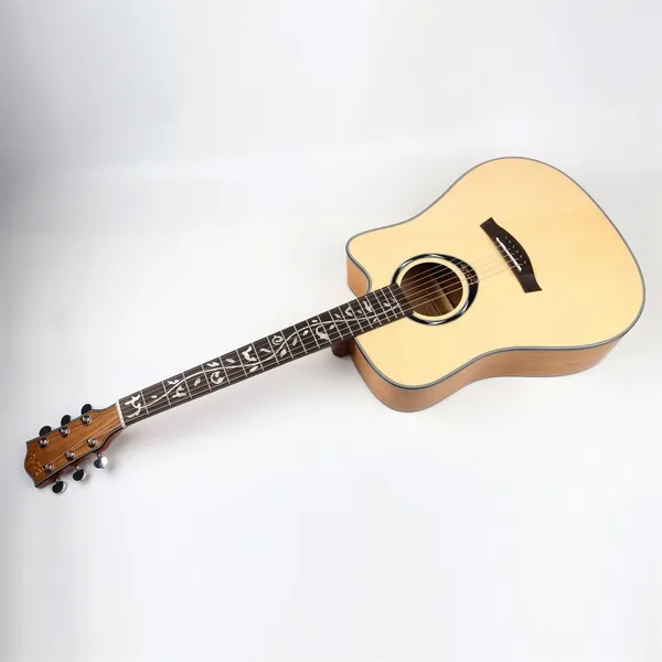 Acoustic Guitar Made in China High Quality OEM Guitar L810B 41 Inch Cheap Price Guitar for Wholesale photo-2