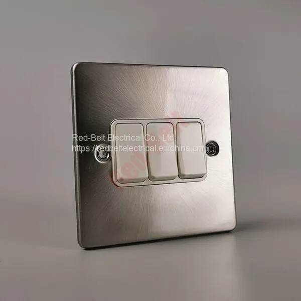 RBM Series Metal Wall Switch     wall switch wholesale     wall switch socket manufacturer