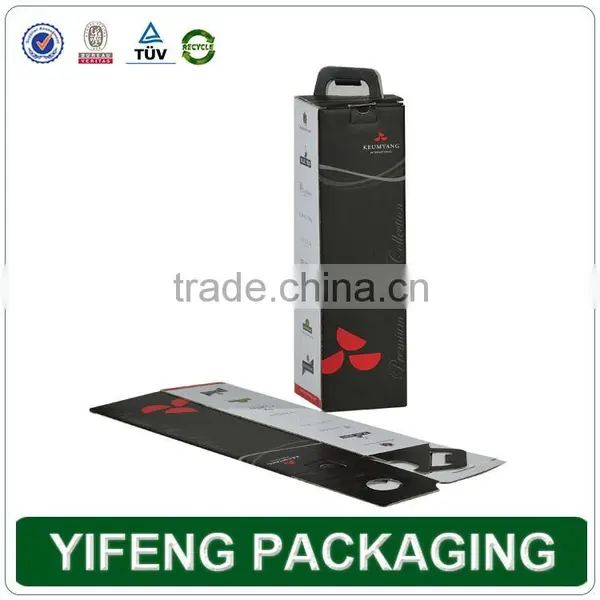 Guangzhou Manufacturer Cardboard Folding LED Light Packaging Box With Clear PVC Window photo-3