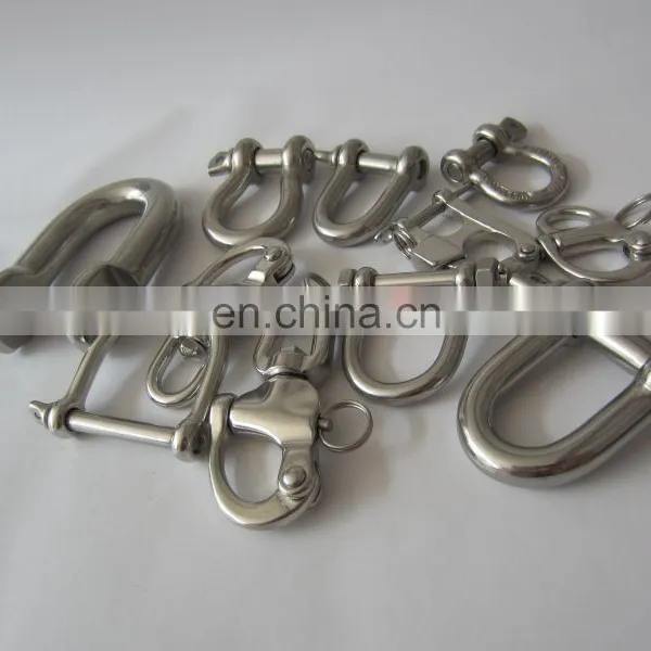 Stainless Steel European Type Bow Shackle for Marine and Industrial Rigging Aplications photo-5